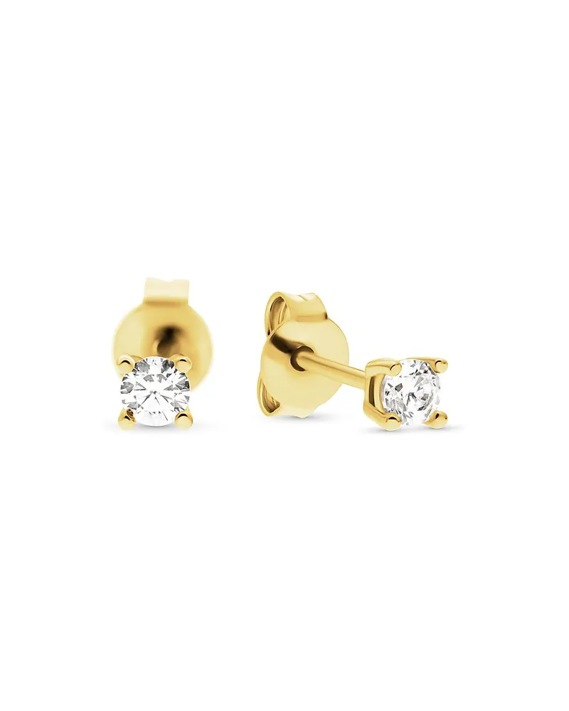 FAVS. Ohrstecker Gelbgold