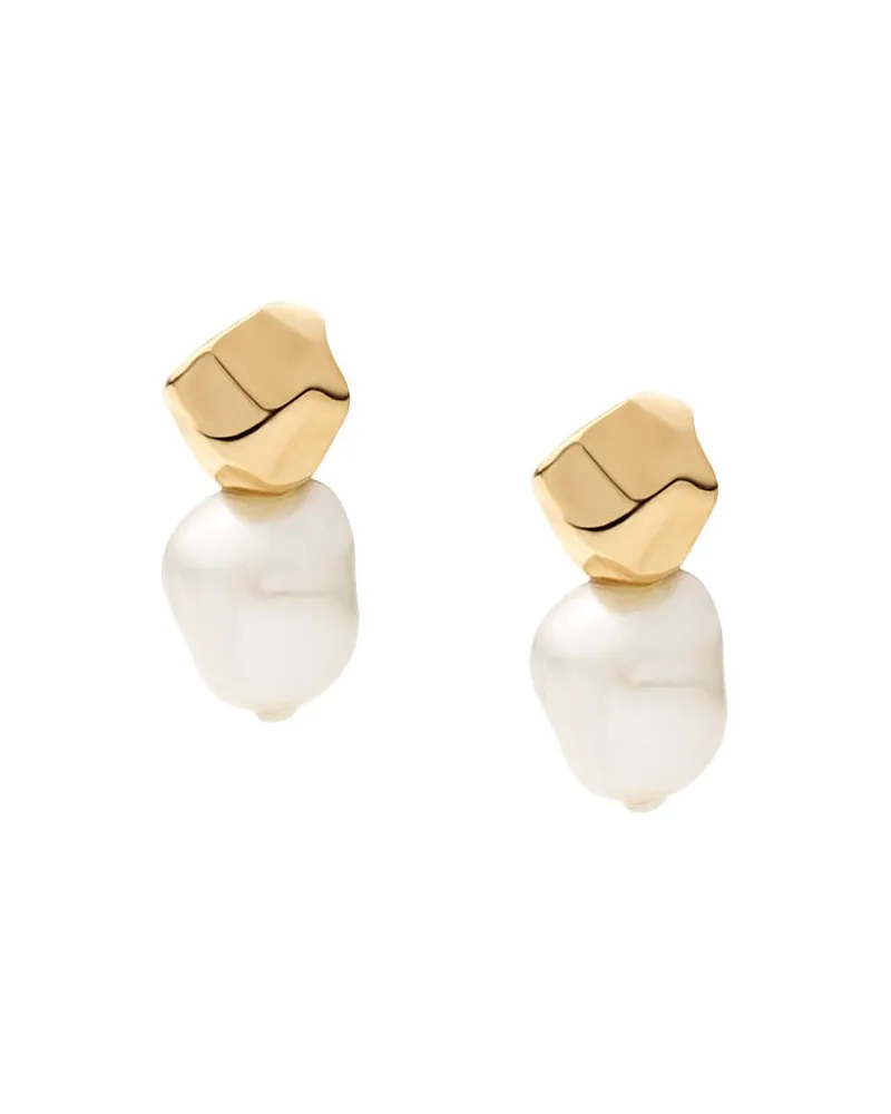 Skagen Ohrstecker Agnethe Pearl Gold