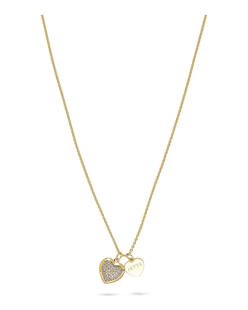JETTE Kette PRECIOUS HEART Gelbgold