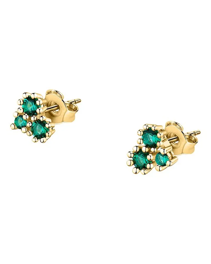 Live Diamond Ohrstecker Gelbgold