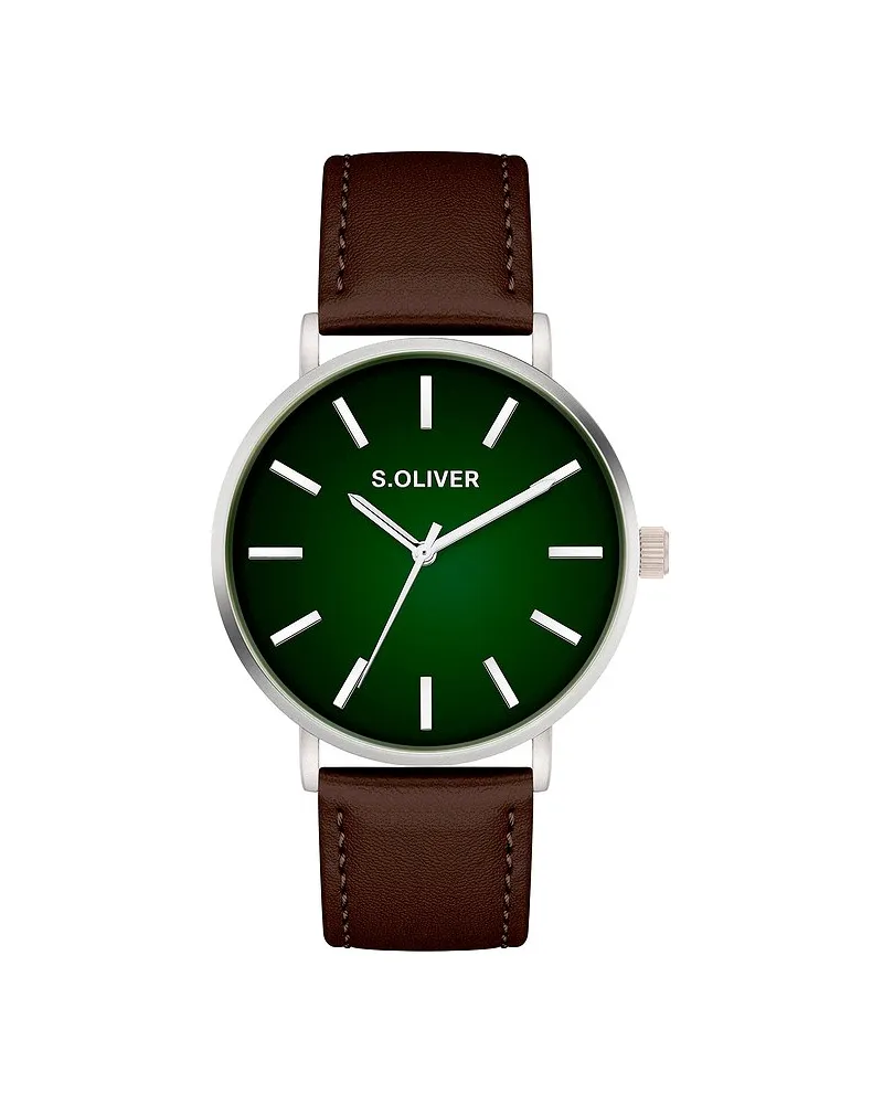 S.Oliver Herrenuhr Klassisch & Elegant Silber