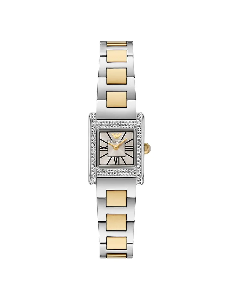 Emporio Armani Damenuhr Silber