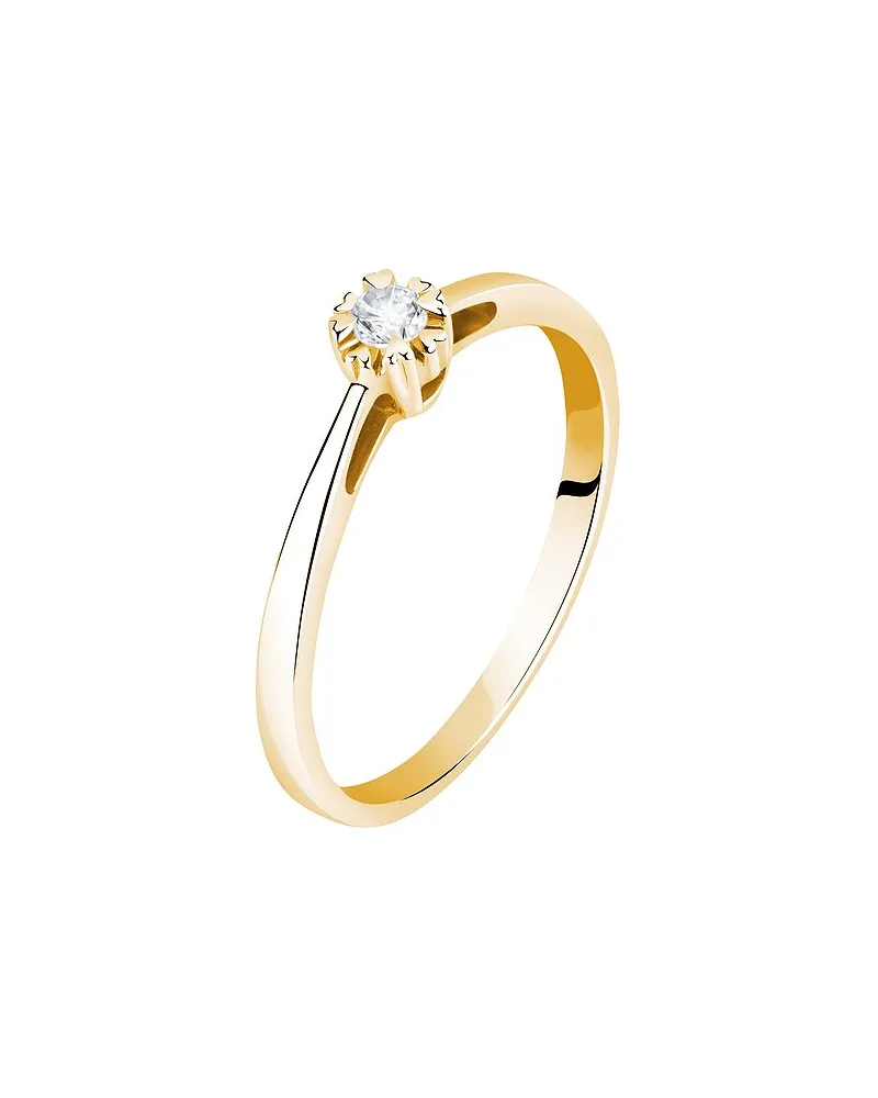 VALERIA Damenring Gelbgold