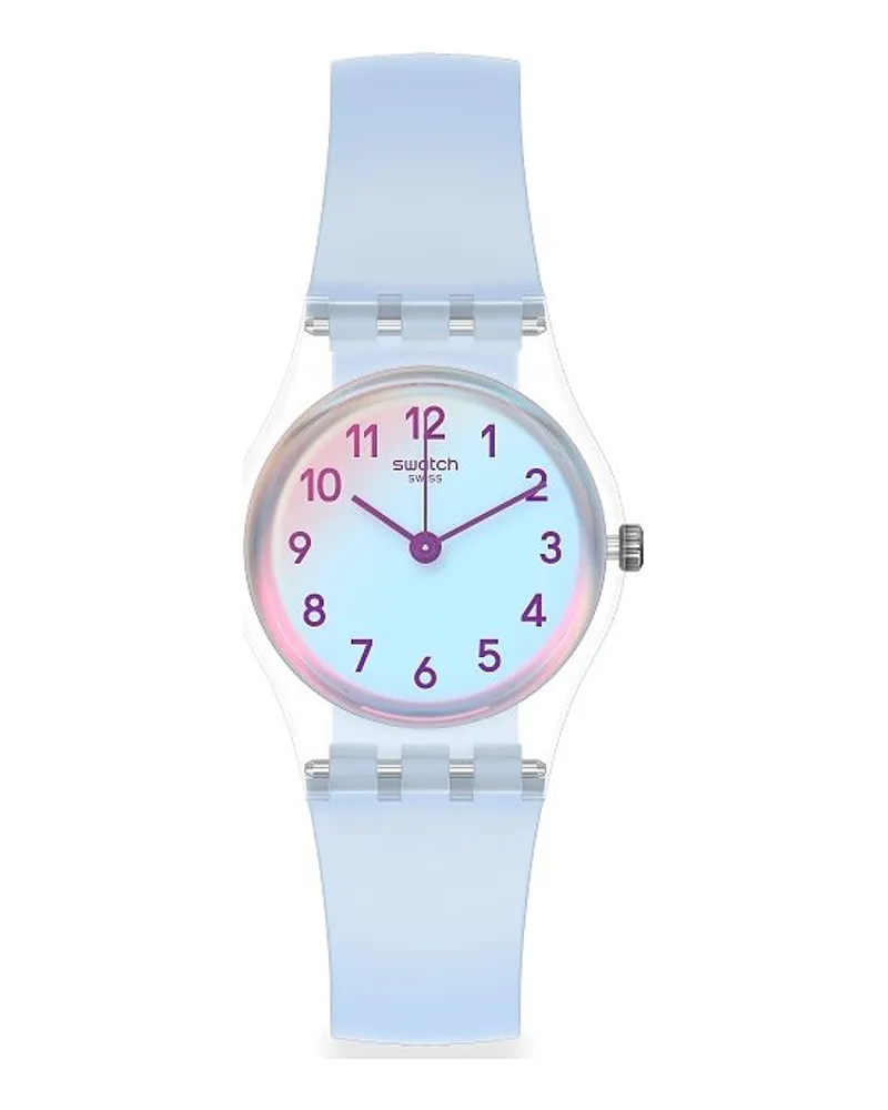 Swatch Damenuhr Transparent