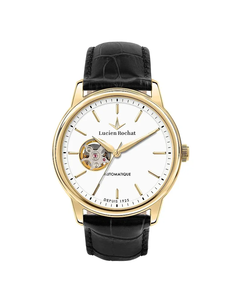 Lucien Rochat Herrenuhr Iconic Gold