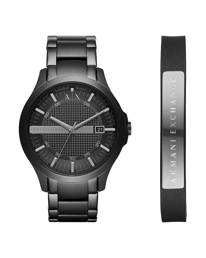 Armani Exchange Herrenuhr Schwarz