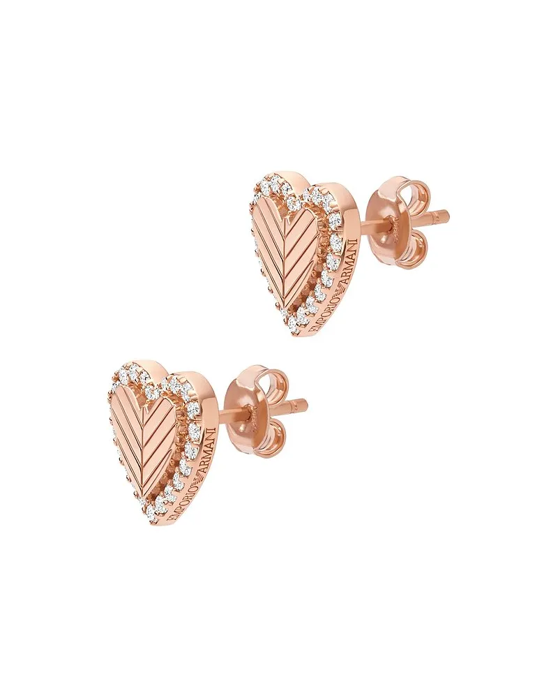 Emporio Armani Ohrstecker Roségold