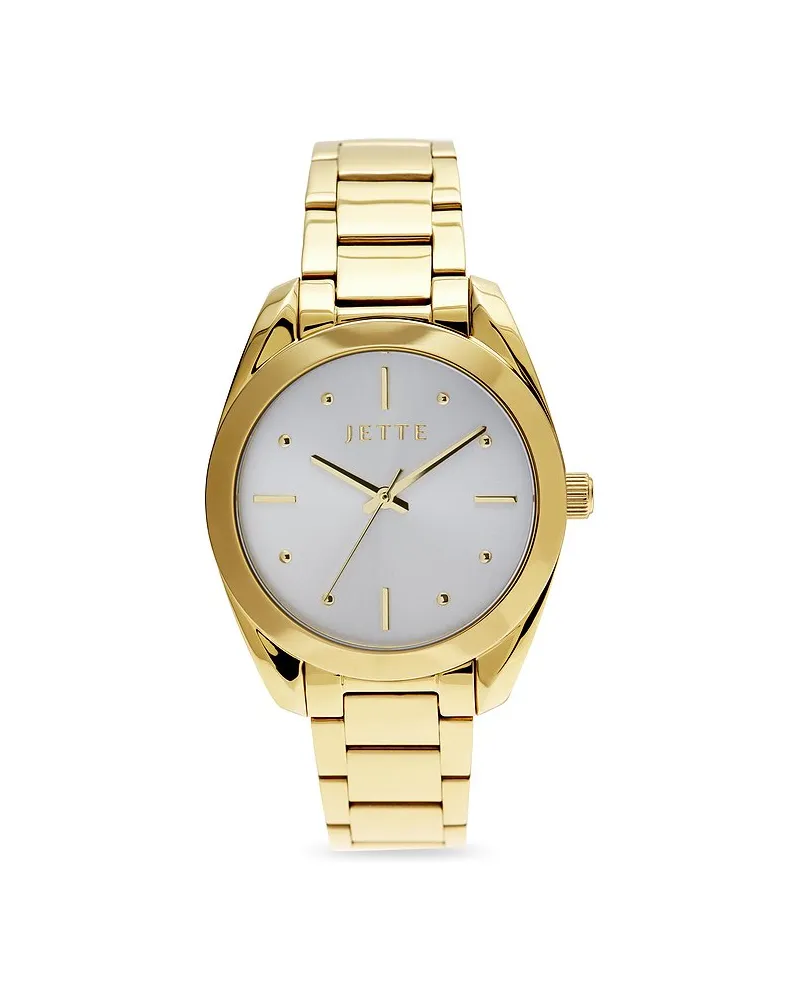 JETTE Damenuhr COSMOPOLITAN Gelbgold