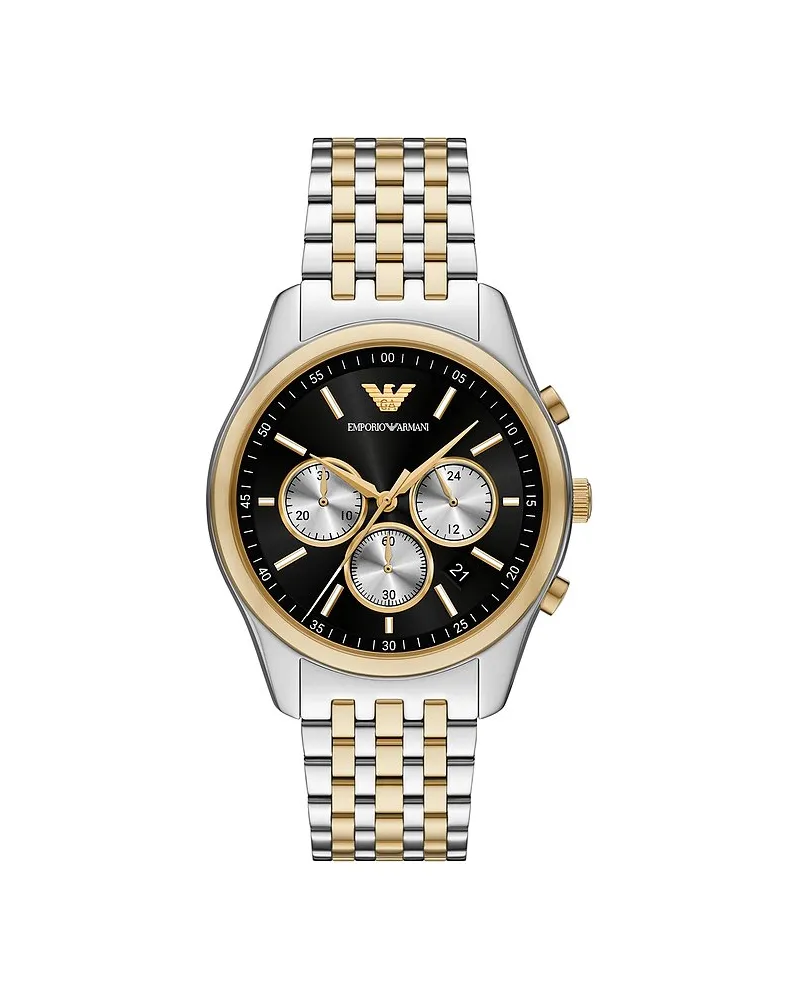 Emporio Armani Chronograph Silber