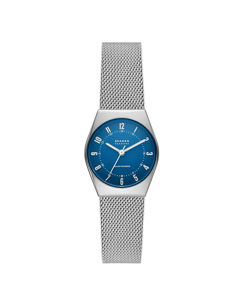 Skagen Damenuhr Grenen Lille Solar Silber