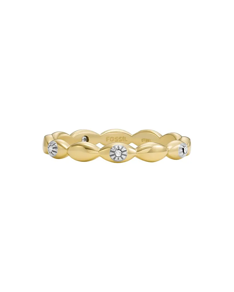 Fossil Damenring SUTTON Gold