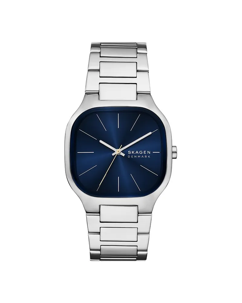 Skagen Herrenuhr Mellem Silber