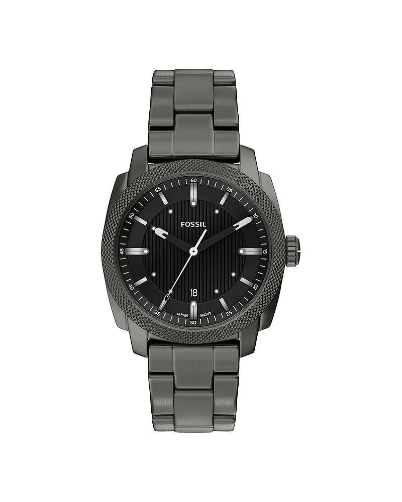 Fossil Herrenuhr Machine Grau