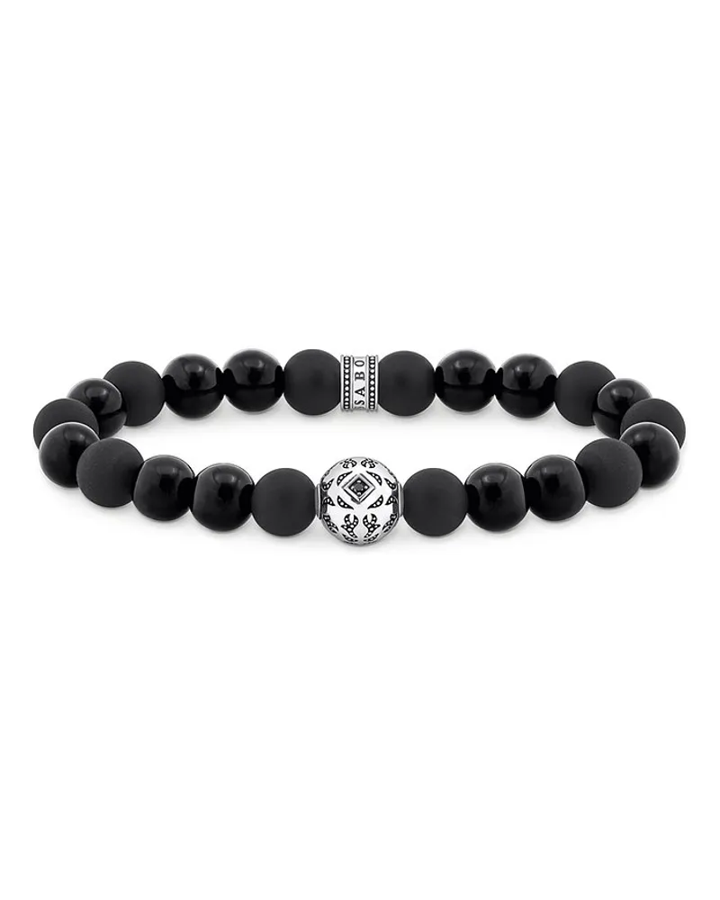 Thomas Sabo Armband Rebel at heart Schwarz