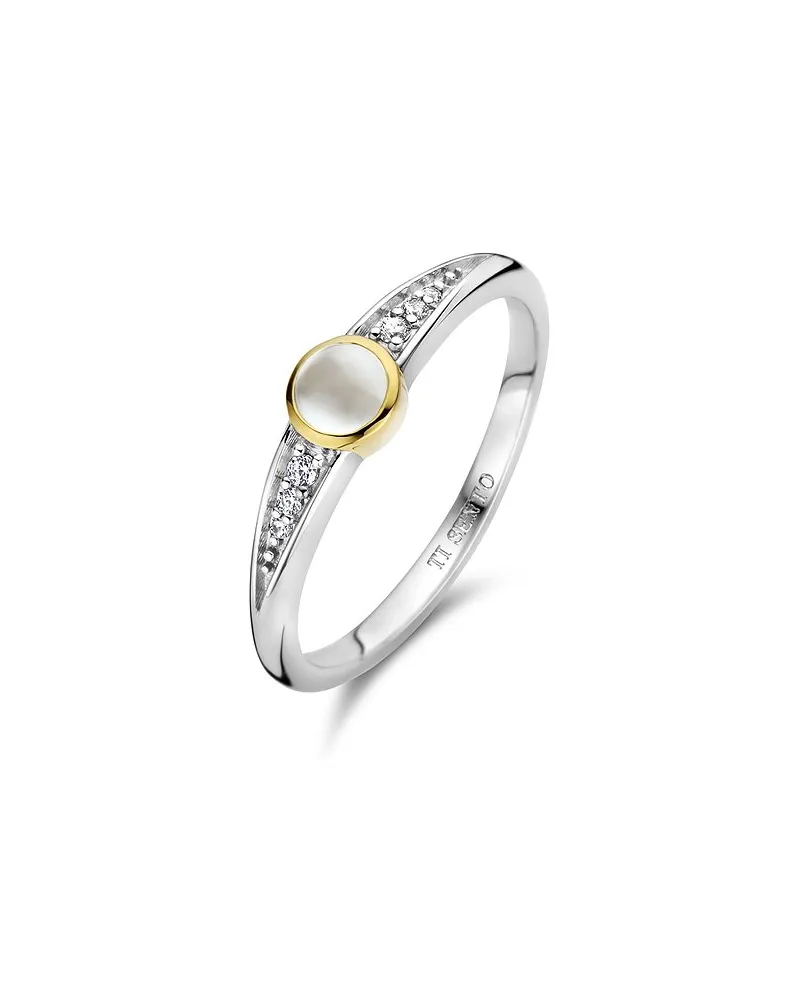 ti sento milano Damenring Gelbgold