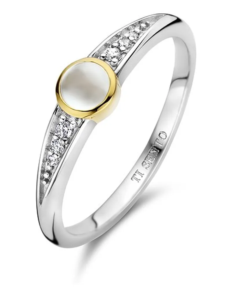 ti sento milano Damenring Gelbgold