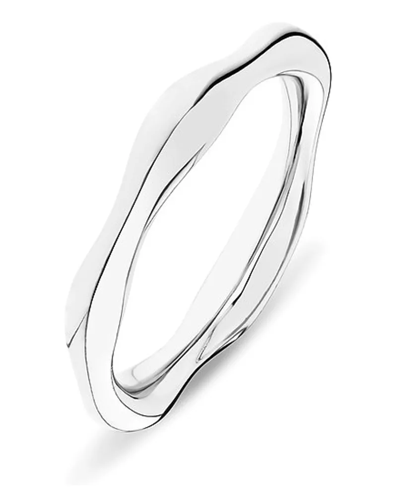 Esprit Damenring Organic Silber