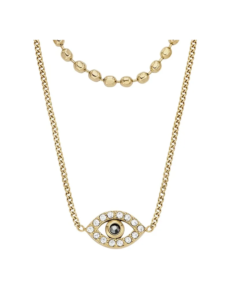 Fossil Kette SUTTON Gold
