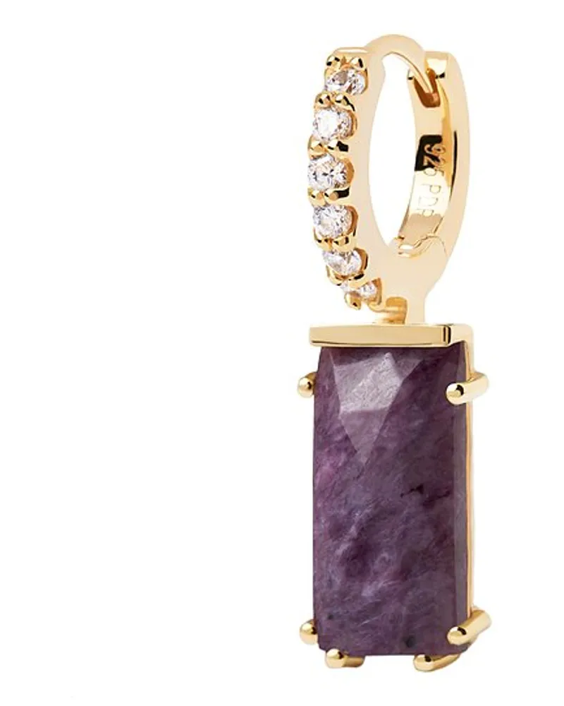 adidas Einzelner Ohrschmuck Gemstones Lila