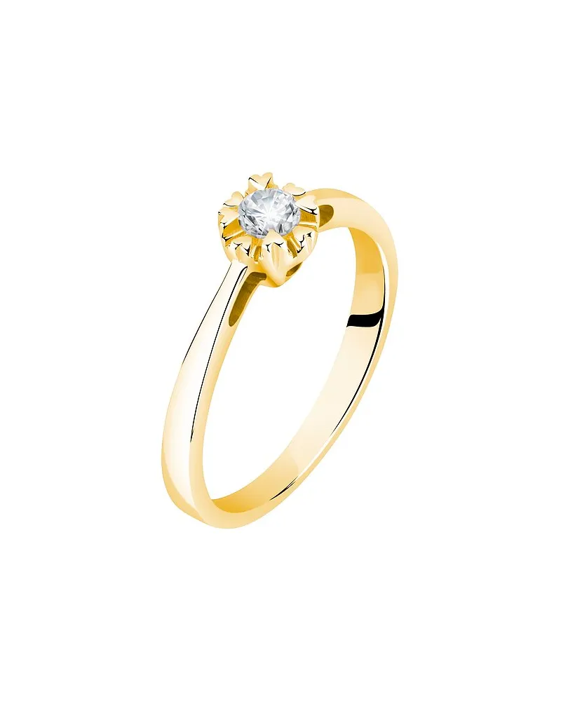 VALERIA Damenring Lab Grown CHRIST Gelbgold