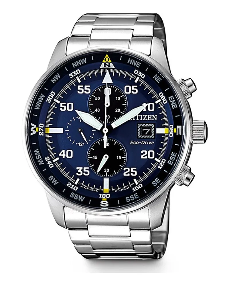 Citizen Chronograph Eco Drive Silber