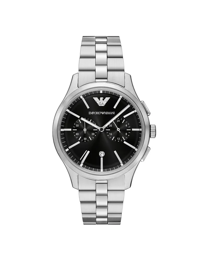 Emporio Armani Chronograph Silber