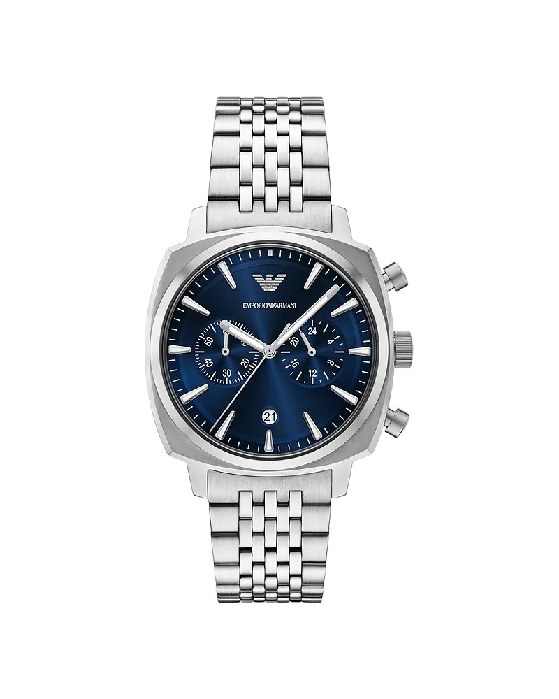 Emporio Armani Chronograph Silber