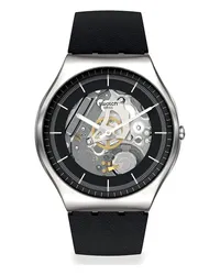 Swatch Herrenuhr Silber