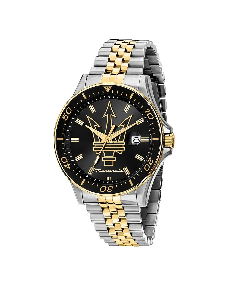 Maserati Herrenuhr Sfida Silber