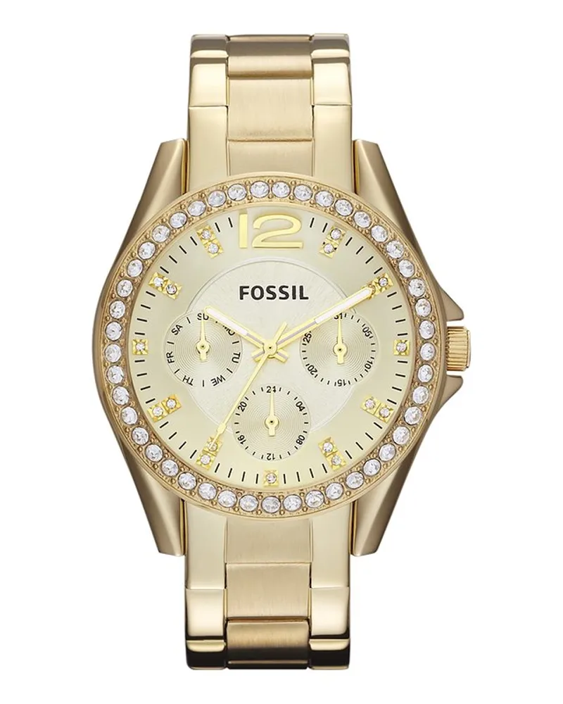 Fossil Damenuhr Riley Gold