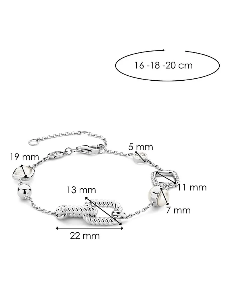 ti sento milano Armband Silber