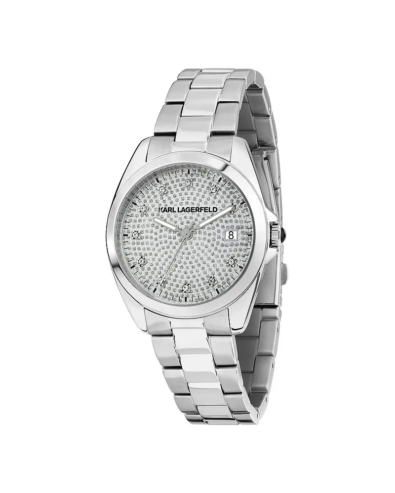 Karl Lagerfeld Damenuhr Silber