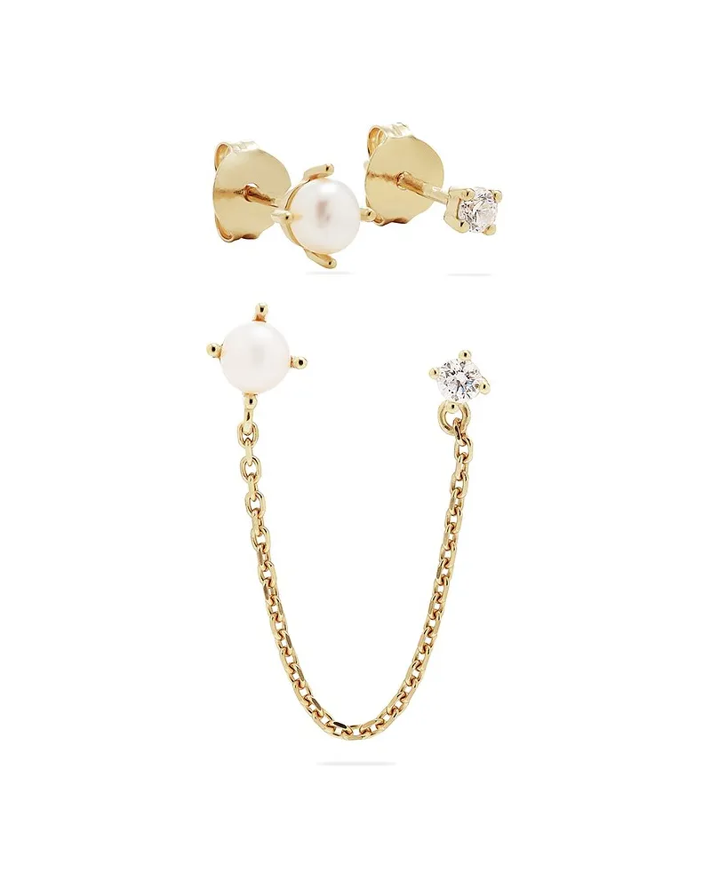 Esprit Schmuck-Set GLOSSY PEARLS Gold
