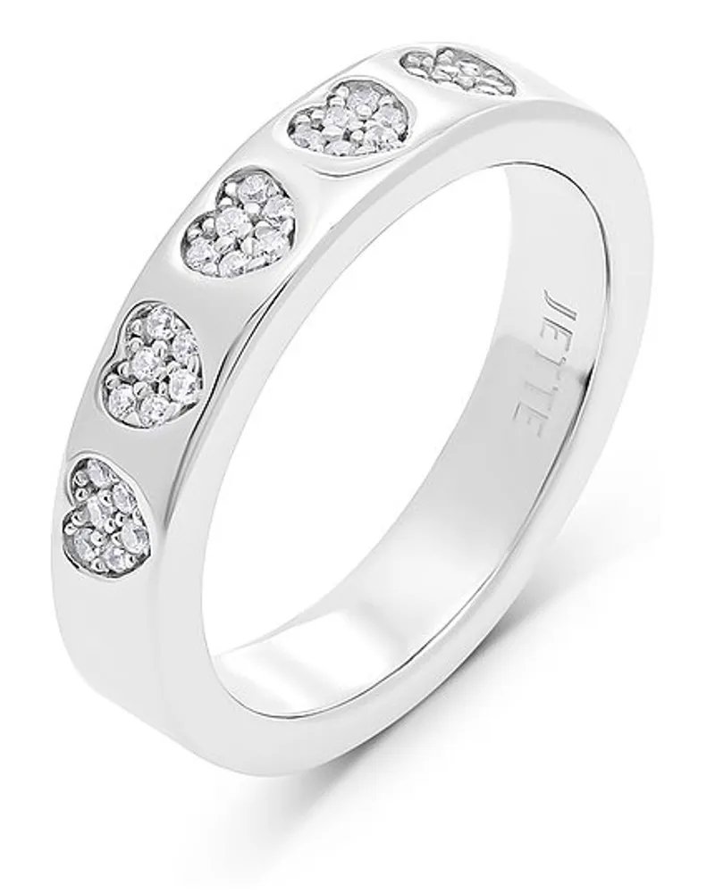 JETTE Damenring TRUE LOVE Silber