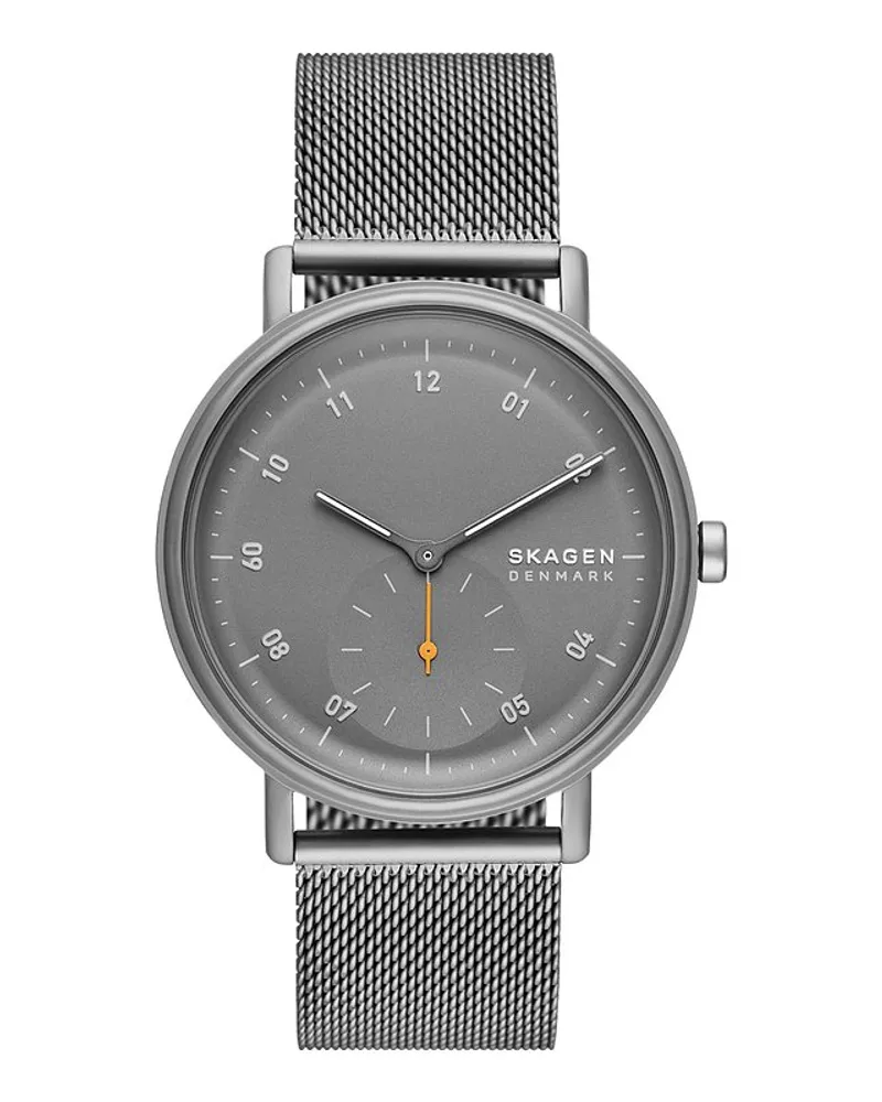 Skagen Herrenuhr KUPPEL Grau