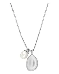 Skagen Kette AGNETHE PEARL Silber