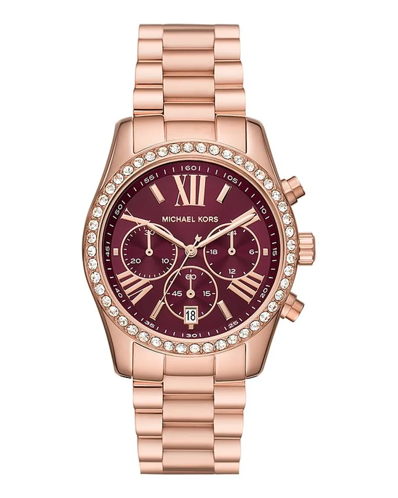 Michael Kors Chronograph Lexington Roségold