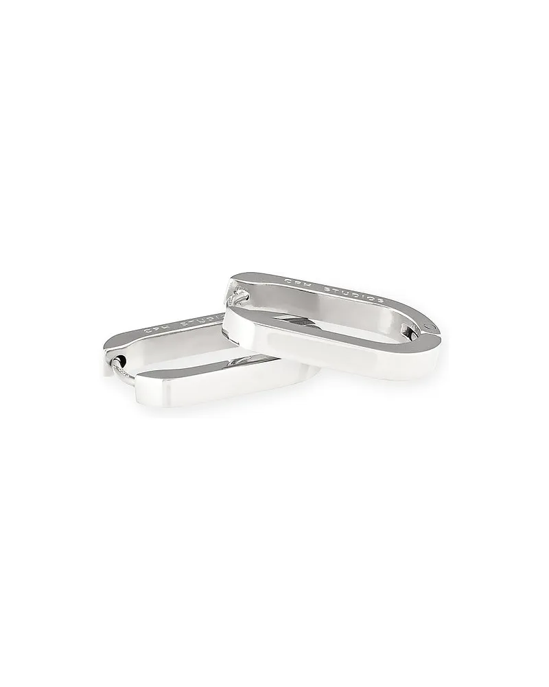 Copenhagen Creolen Bold Set Silber