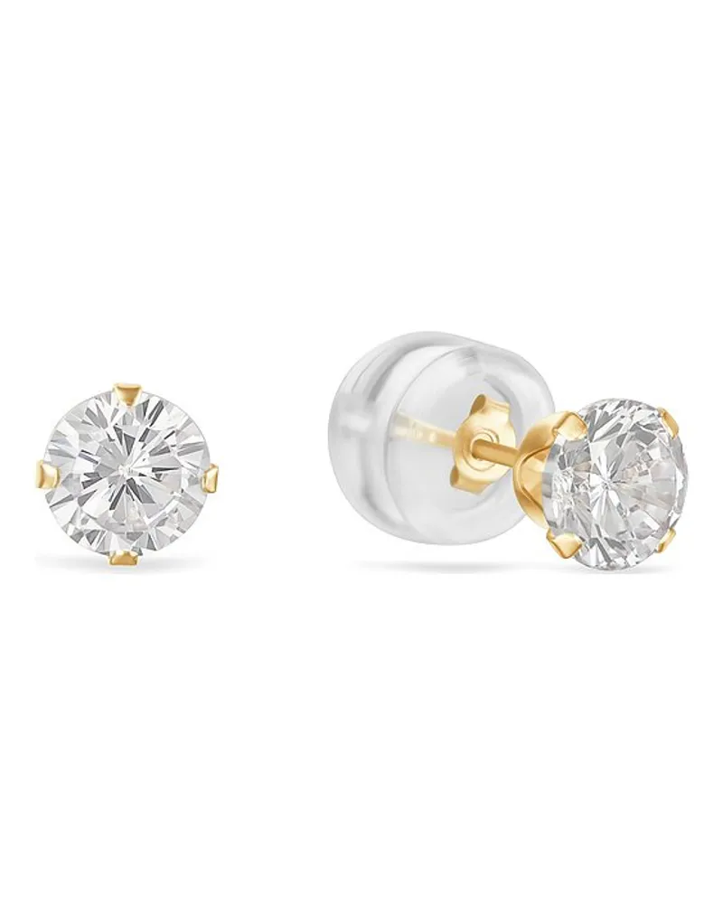 FAVS. Ohrstecker Gelbgold