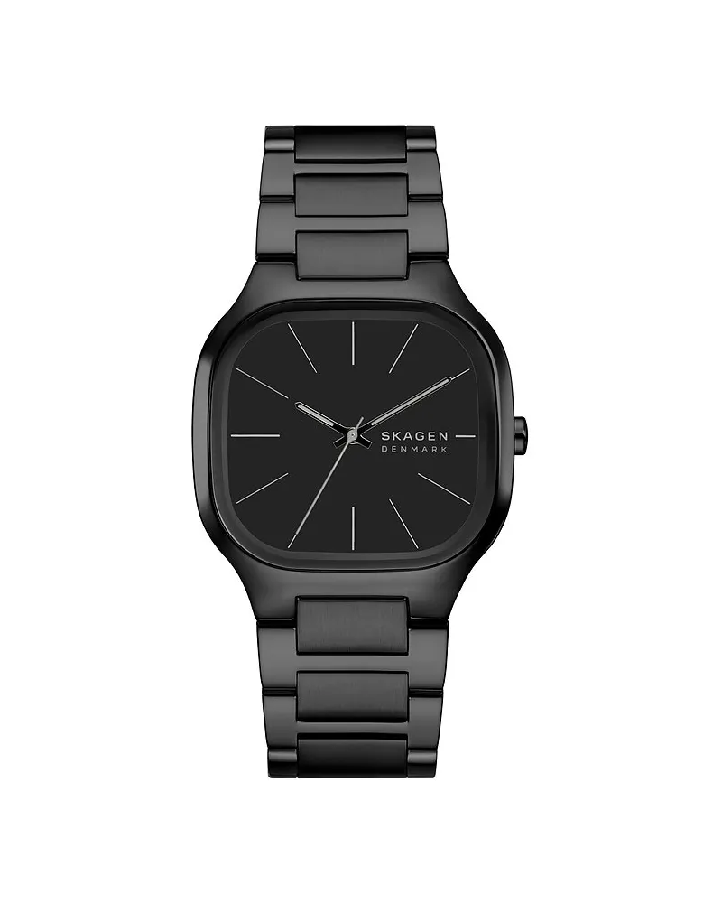 Skagen Herrenuhr MELLEM Schwarz