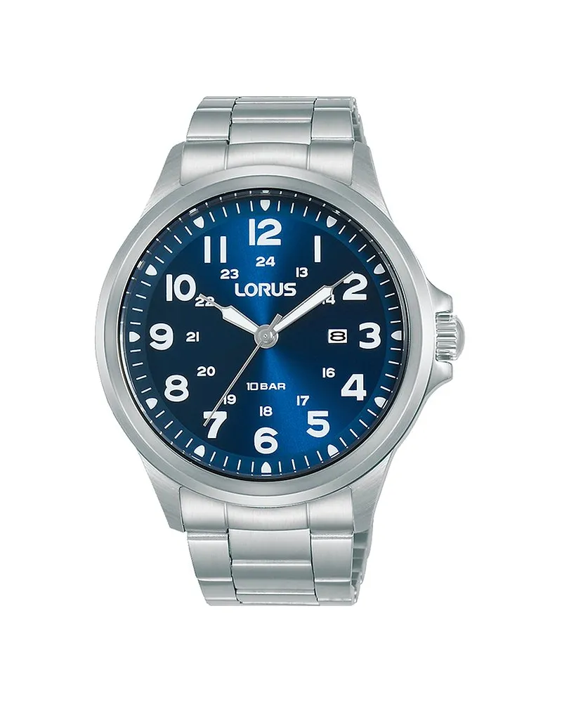 Lorus Herrenuhr Sports Silber