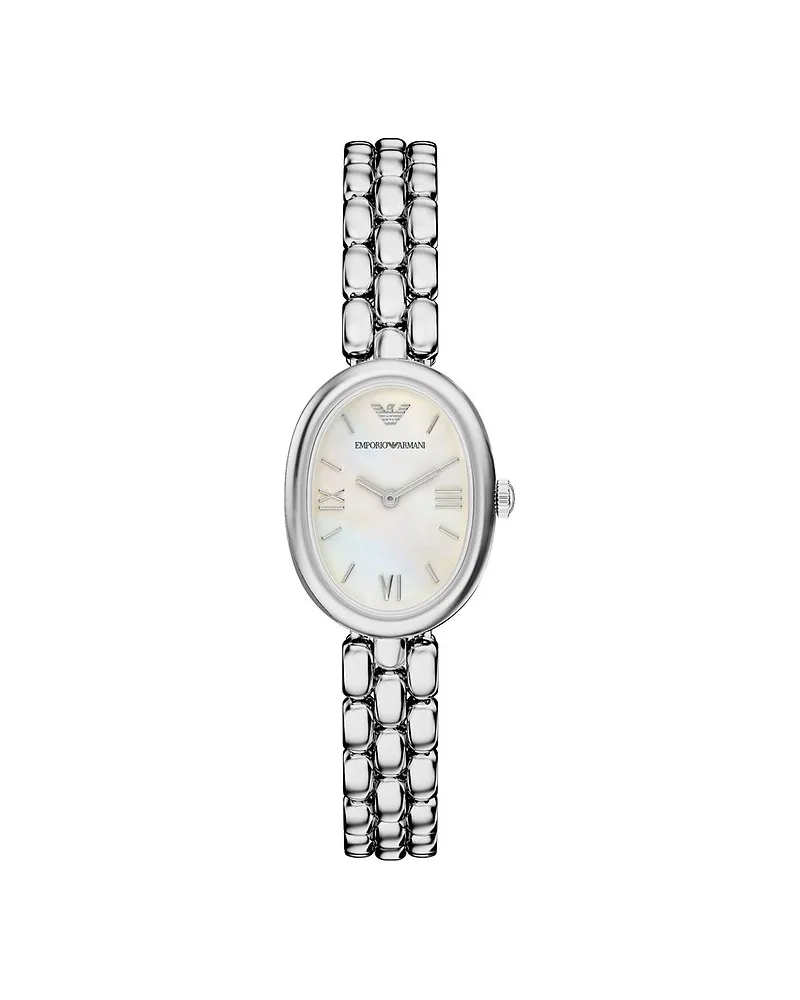 Emporio Armani Damenuhr Silber