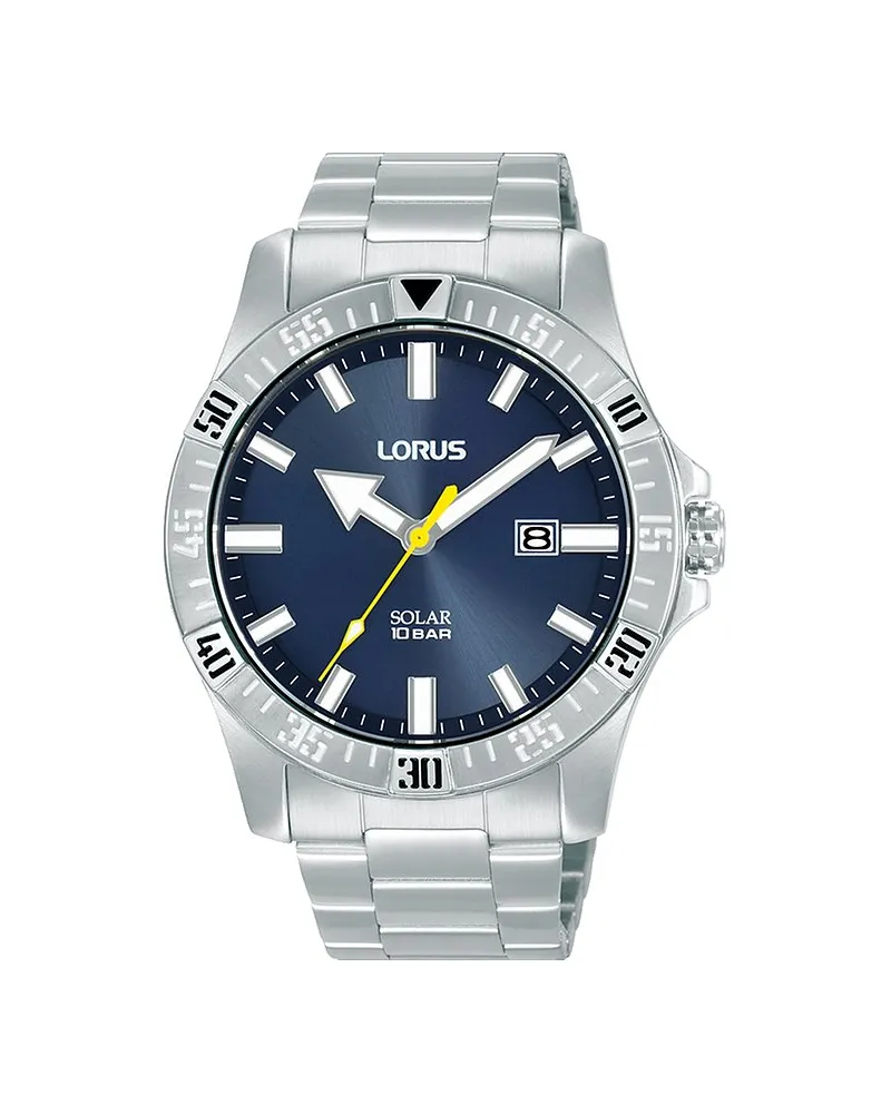 Lorus Herrenuhr Solar Silber