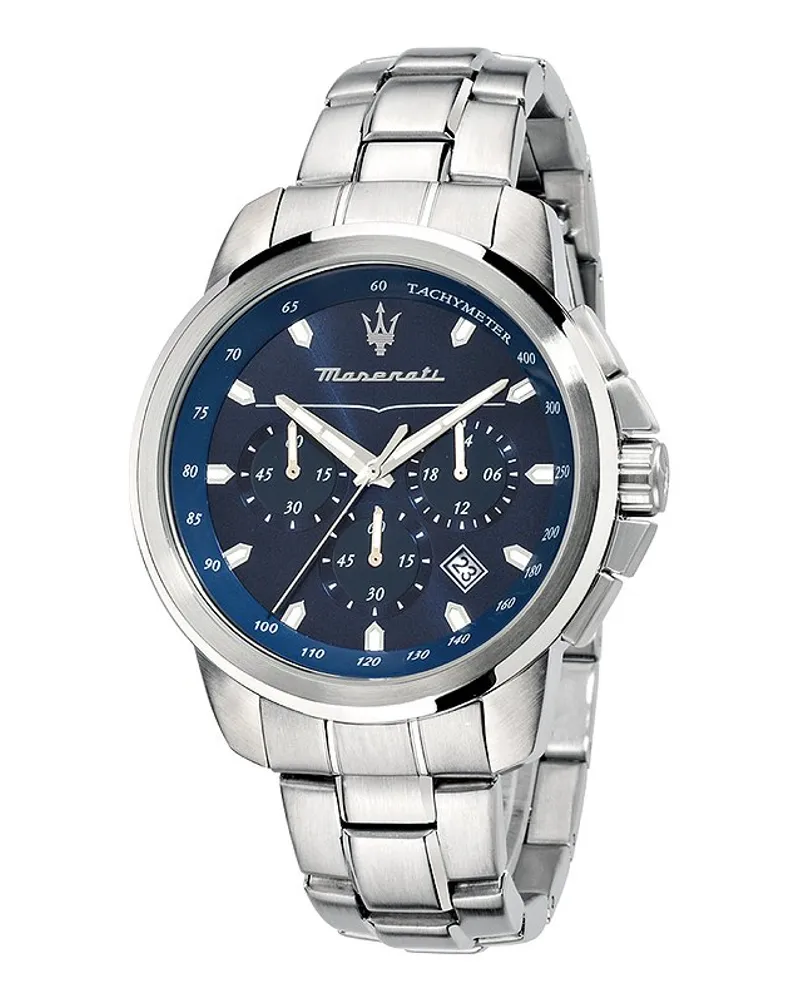 Maserati Chronograph Successo Silber