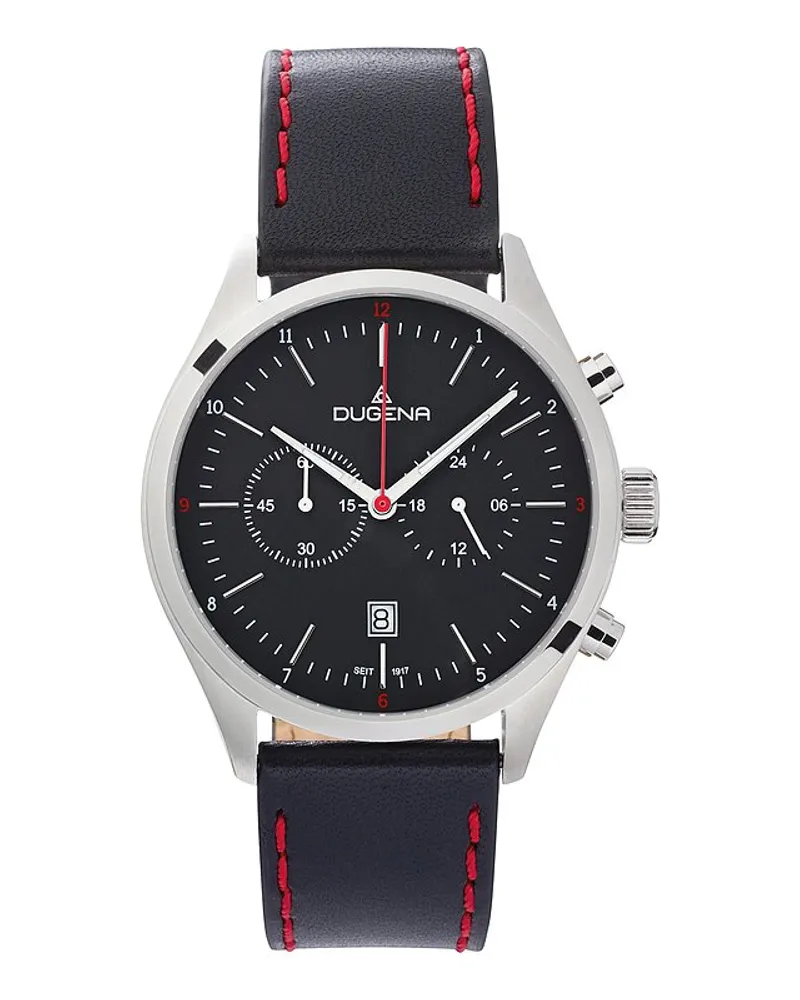 Dugena Chronograph Dakar Chrono Silber
