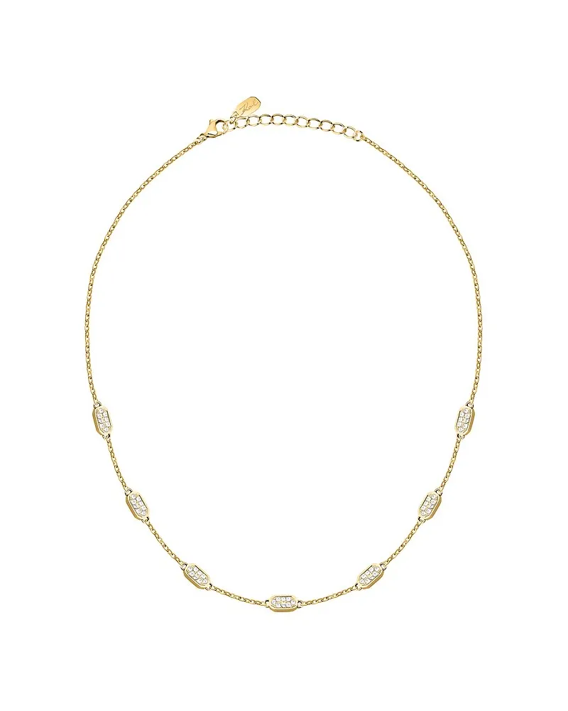 Karl Lagerfeld Kette Crystals Gelbgold