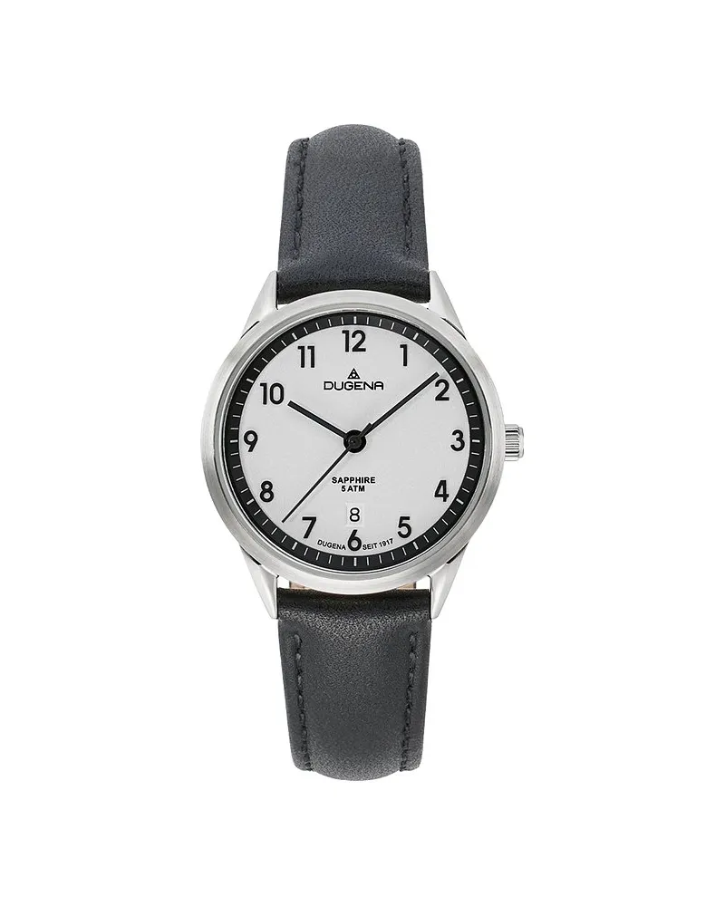 Dugena Damenuhr Slim Line Silber