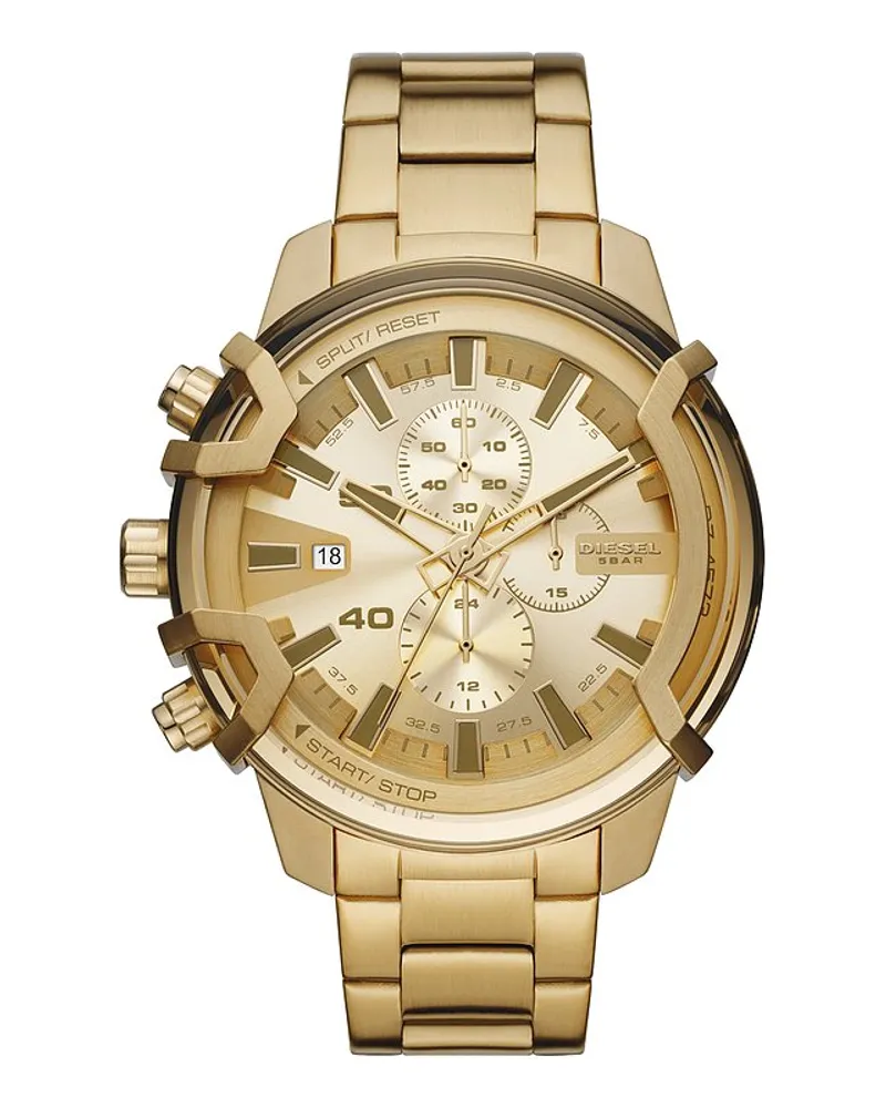 Diesel Chronograph Griffed Gold