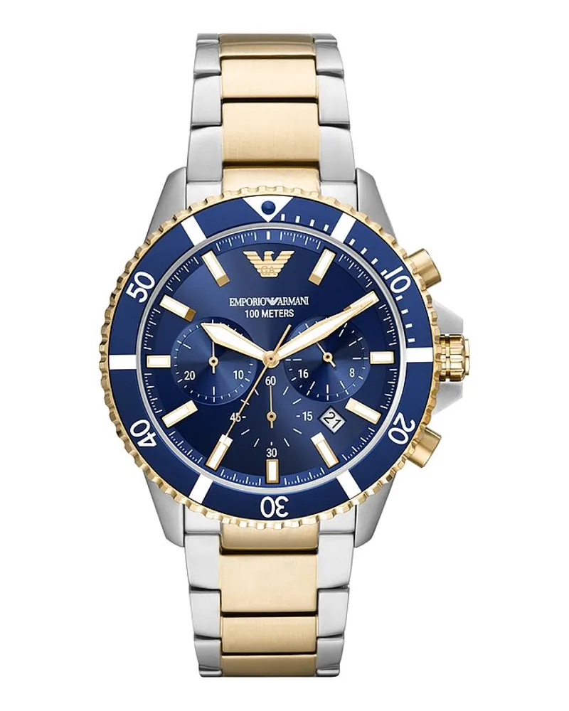 Emporio Armani Chronograph Bicolor