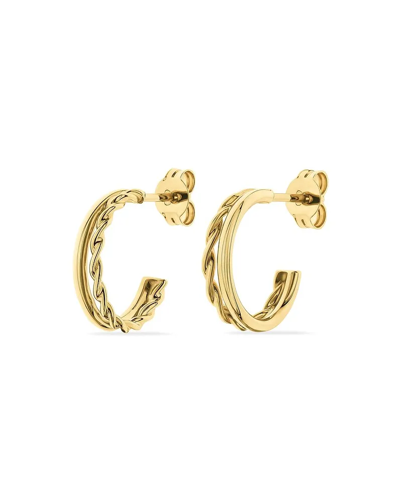 VALERIA Ohrstecker Gelbgold